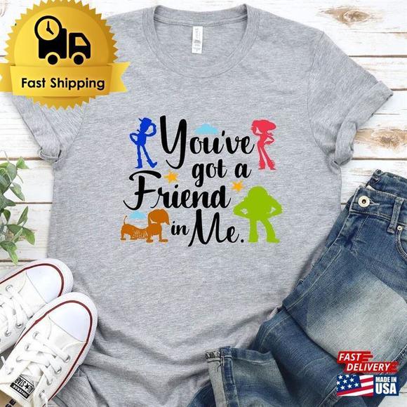 Tops - Toy Story Characters T Hirt Disney Family Trip TShirt Unisex